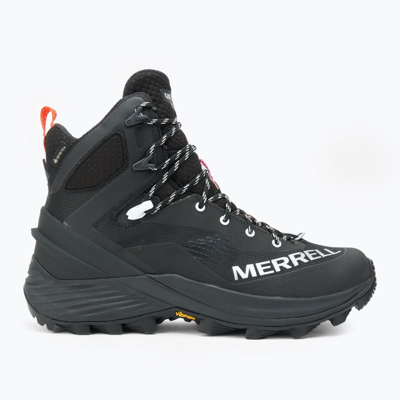 Scarpe da trekking da uomo Merrell Rogue Hiker Mid GTX nero 2