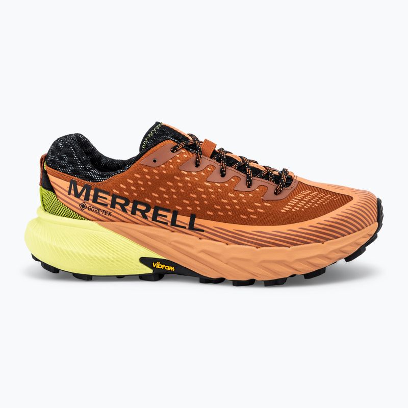 Merrell Agility Peak 5 Gtx scarpe da corsa uomo clay / melon 2