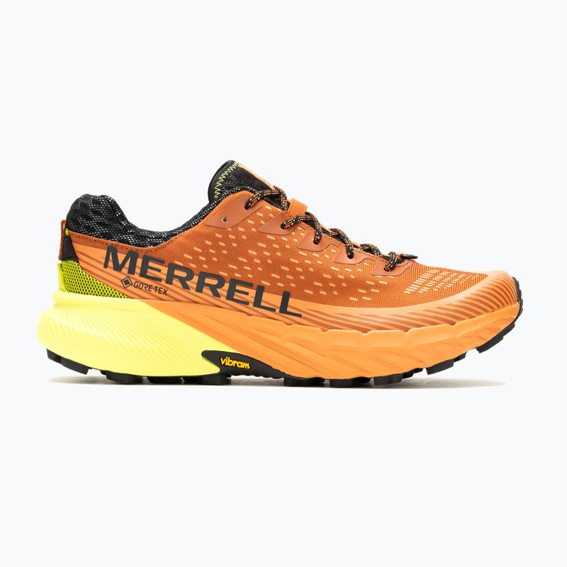 Merrell Agility Peak 5 Gtx scarpe da corsa uomo clay / melon 9