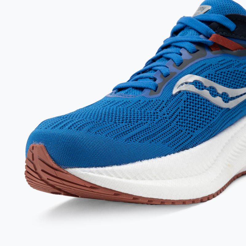 Scarpe da corsa Saucony Triumph 21 cobalto/argento per uomo 7