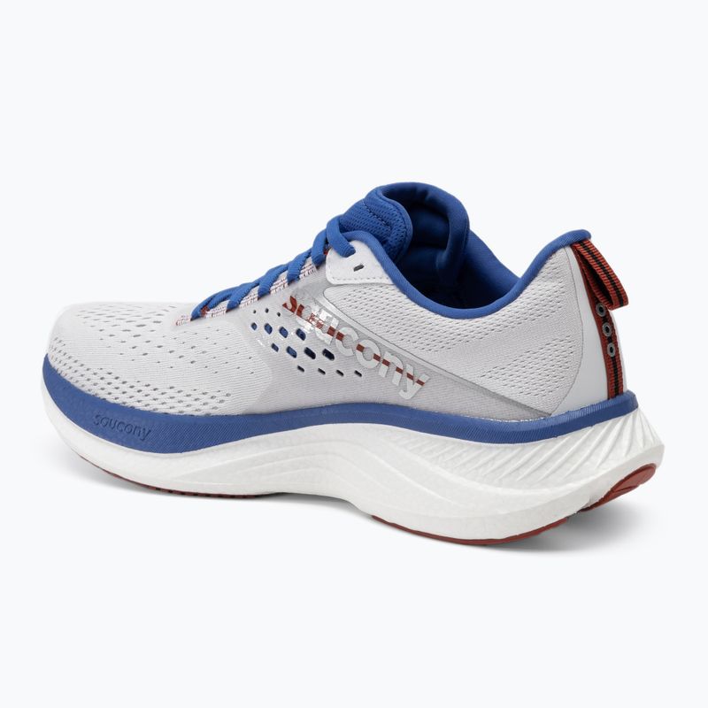 Scarpe da corsa da uomo Saucony Ride 17 bianco/cobalto 3