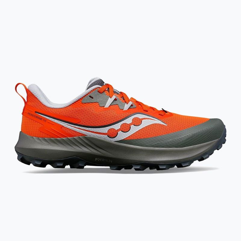 Scarpe da corsa Saucony Peregrine 14 pepper/bough da uomo 8