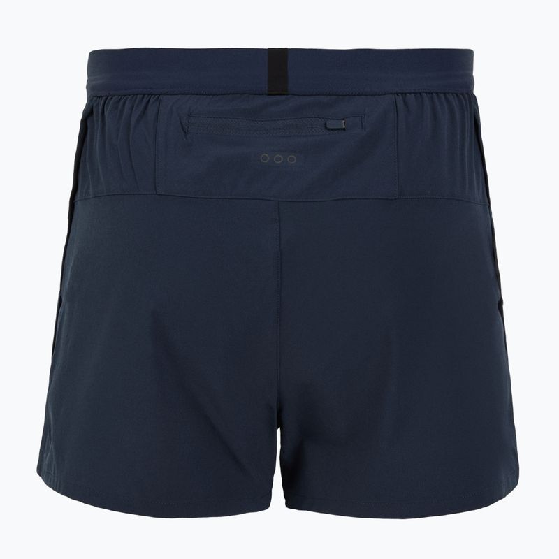 Pantaloncini da corsa Saucony Outpace 2.5" Split da uomo, navy 2