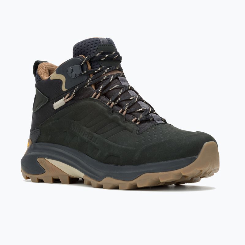 Scarpe da trekking da uomo Merrell Moab Speed 2 Ltr Mid Wp nero 8