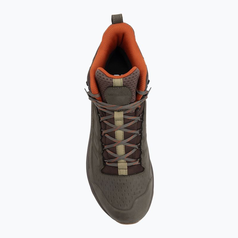 Scarpe da trekking uomo Merrell Moab Speed 2 Ltr Mid Wp olive 5