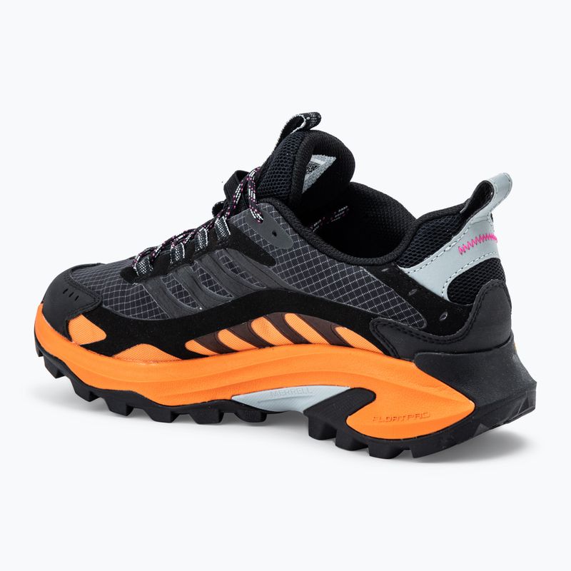 Scarpe da trekking da uomo Merrell Moab Speed 2 Gtx nero/arancio 3