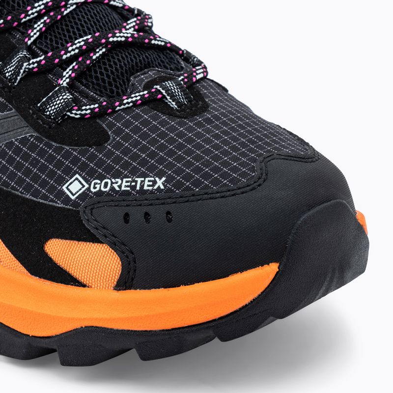 Scarpe da trekking da uomo Merrell Moab Speed 2 Gtx nero/arancio 7