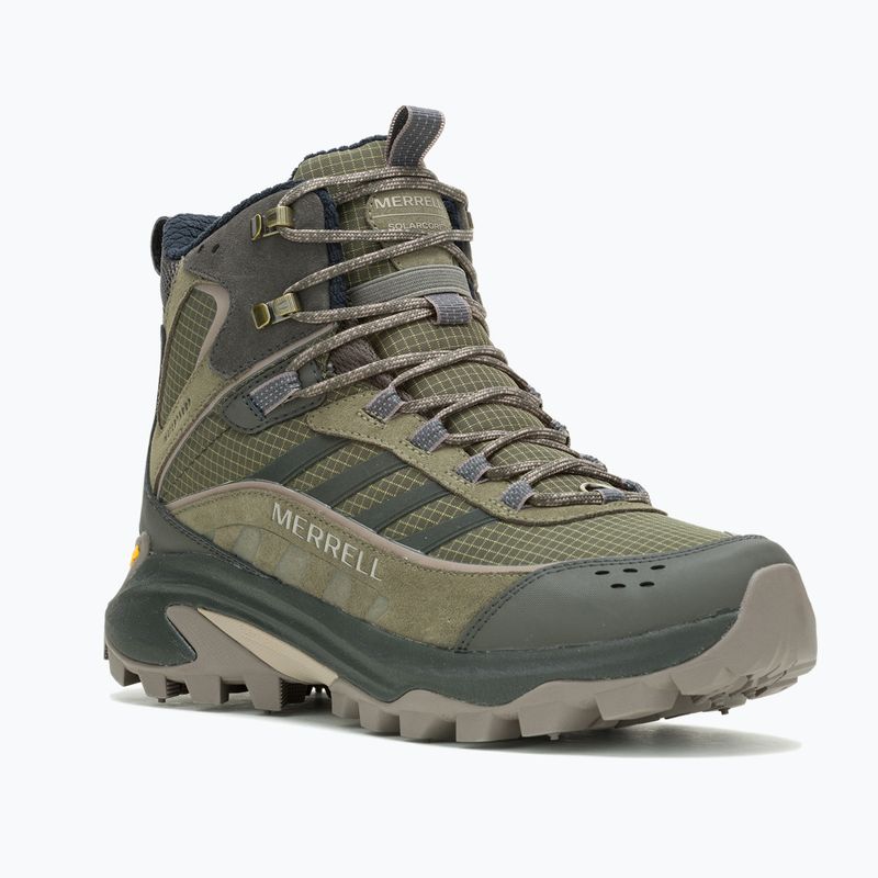 Scarpe da trekking da uomo Merrell Moab Speed 2 Thermo Mid Wp oliva 8