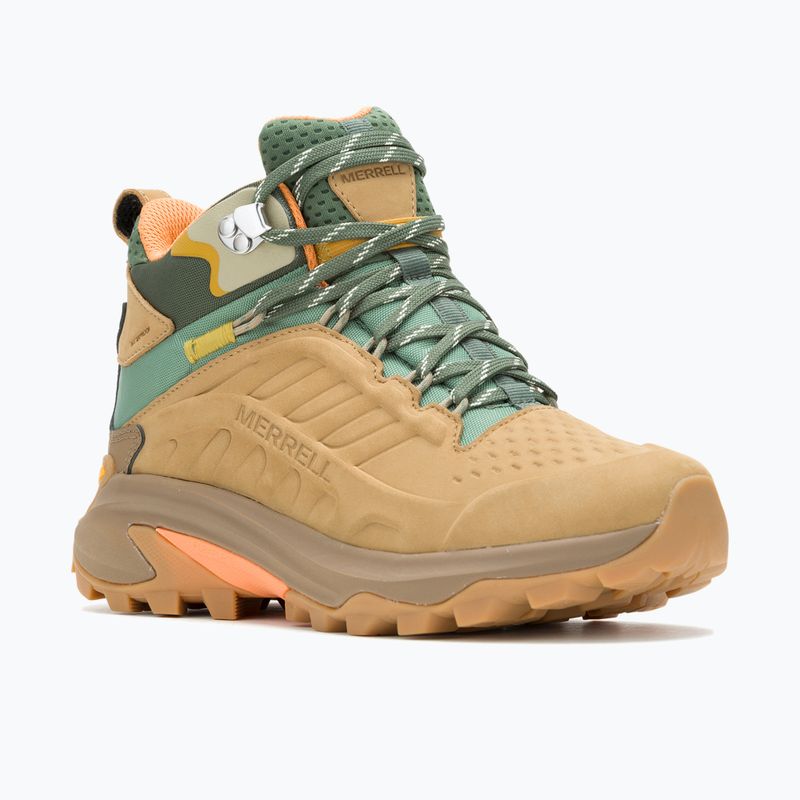 Scarpe da trekking da donna Merrell Moab Speed 2 Ltr Mid Wp tan 8