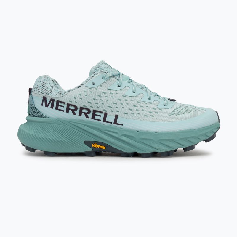 Scarpe da corsa Merrell Agility Peak 5 blu ghiaccio da donna 2