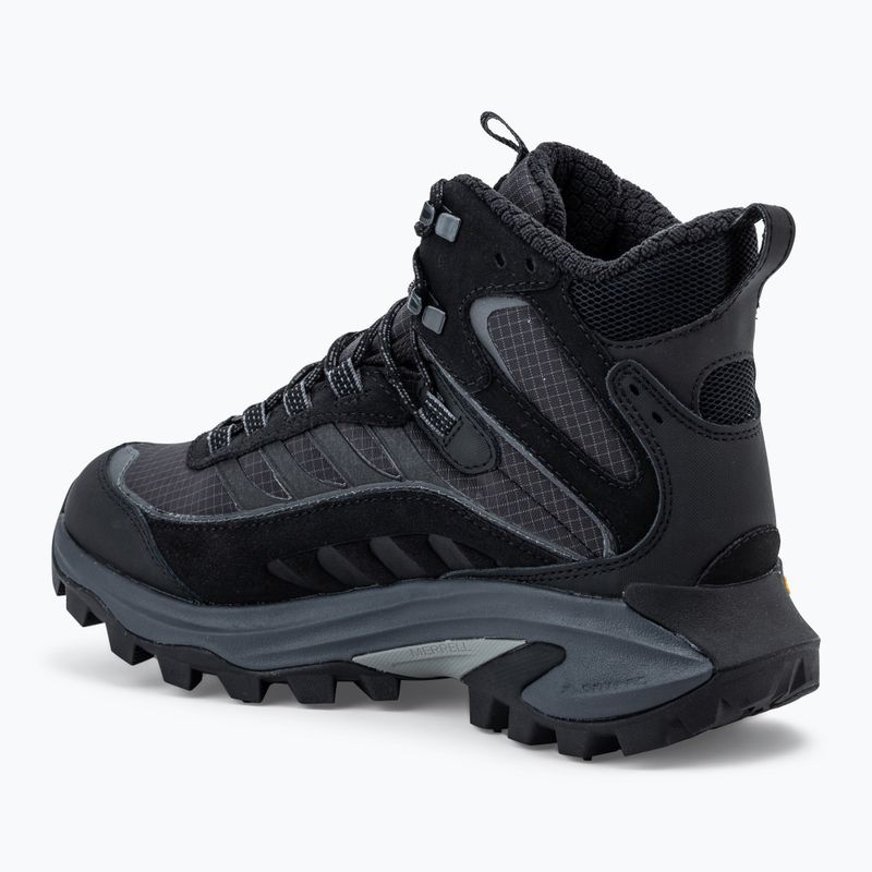 Scarpe da trekking da uomo Merrell Moab Speed 2 Thermo Mid Wp triple black 3