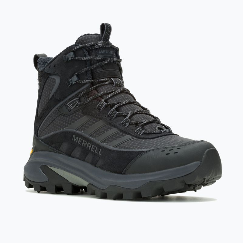 Scarpe da trekking da uomo Merrell Moab Speed 2 Thermo Mid Wp triple black 8