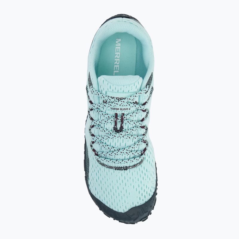 Stivali a piedi nudi da donna Merrell Vapor Glove 6 blu ghiaccio 5