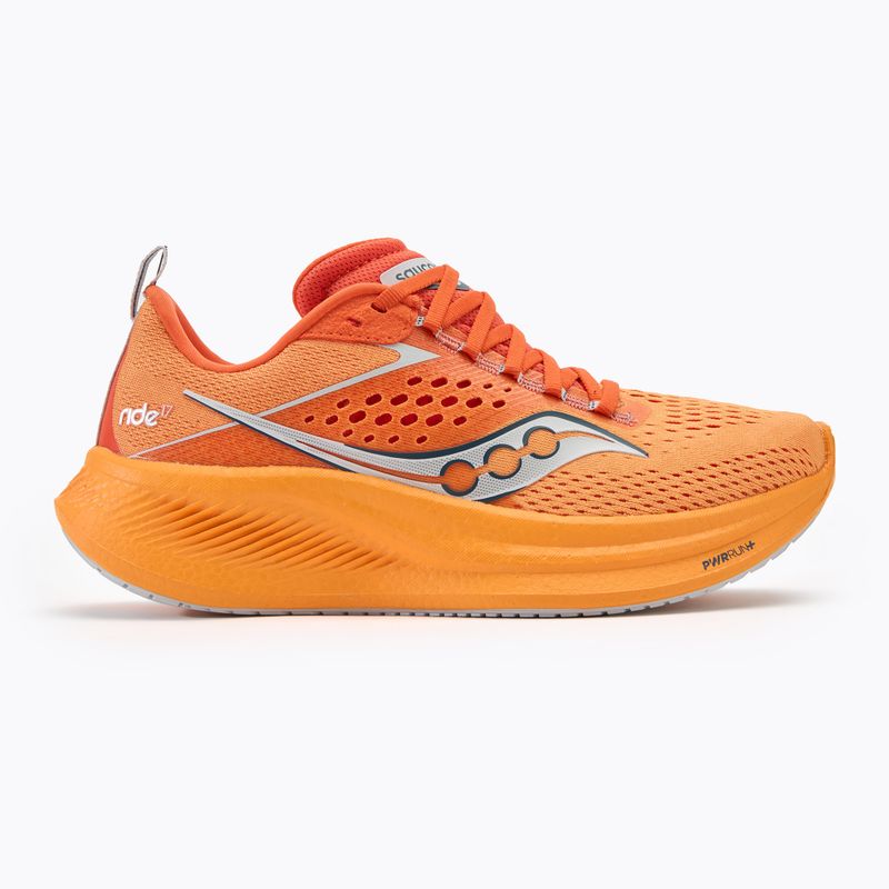 Scarpe da corsa da donna Saucony Ride 17 peel/pepper 2