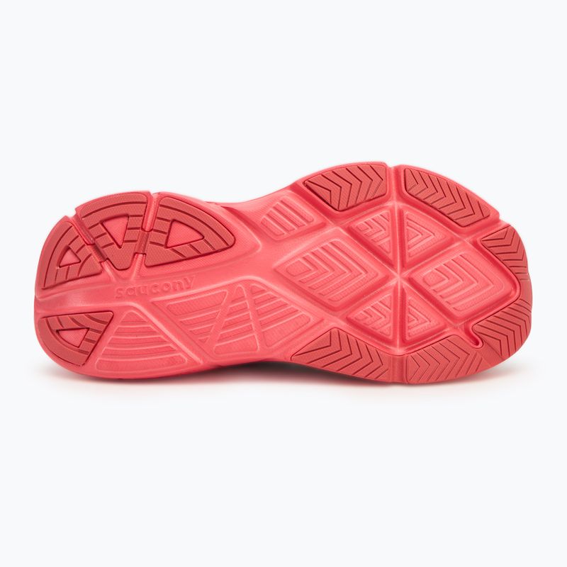 Saucony Guide 17 currant/cayenne, scarpe da corsa da donna 4