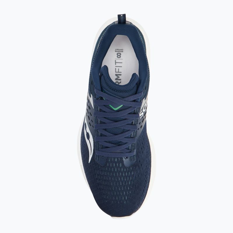 Scarpe da corsa da uomo Saucony Ride 17 navy/gum 5