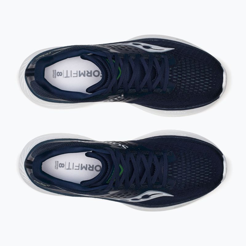 Scarpe da corsa da uomo Saucony Ride 17 navy/gum 6