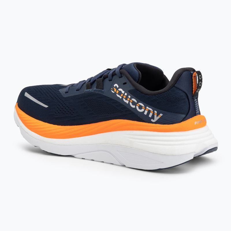 Scarpe da corsa da uomo Saucony Hurricane 24 navy/peel 3