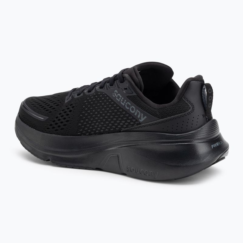 Scarpe da corsa da uomo Saucony Guide 17 nero/nero 3