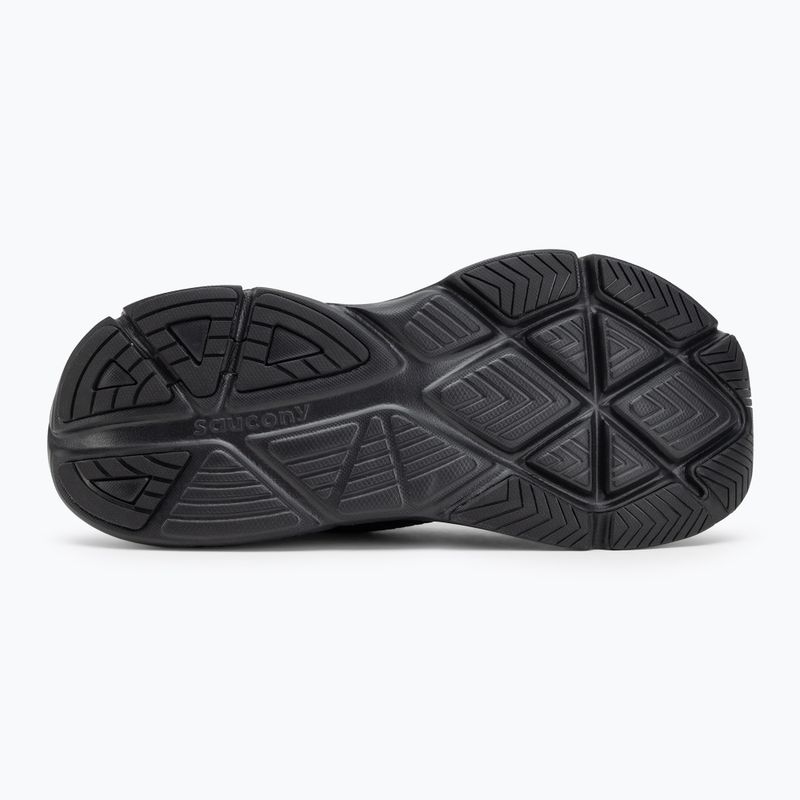 Scarpe da corsa da uomo Saucony Guide 17 nero/nero 4