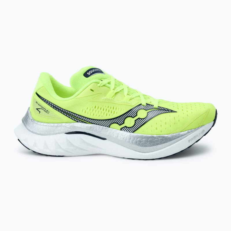 Scarpe da corsa da uomo Saucony Endorphin Speed 4 citron/navy 2