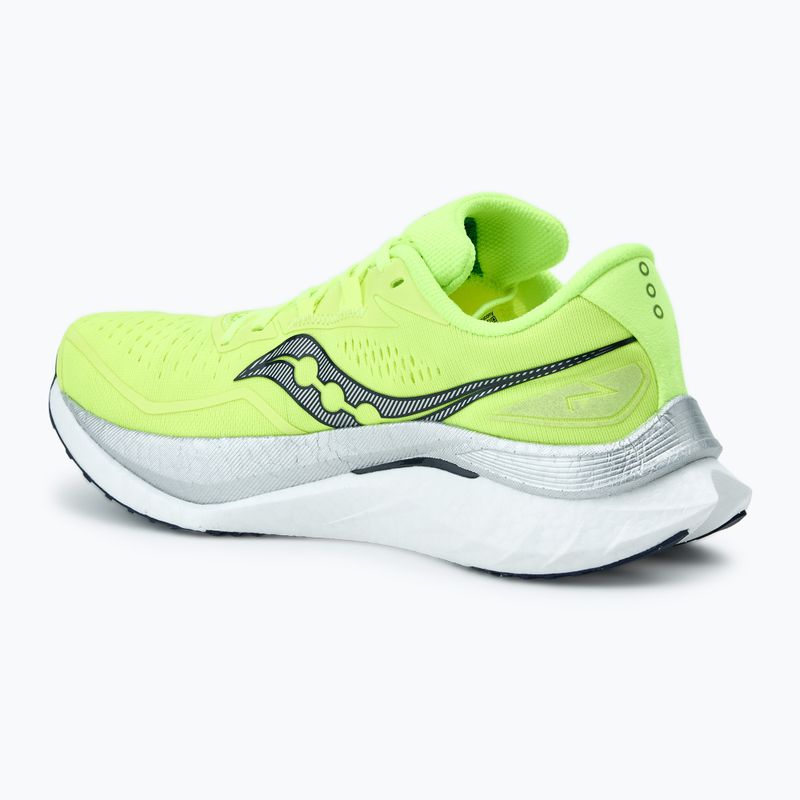 Scarpe da corsa da uomo Saucony Endorphin Speed 4 citron/navy 3