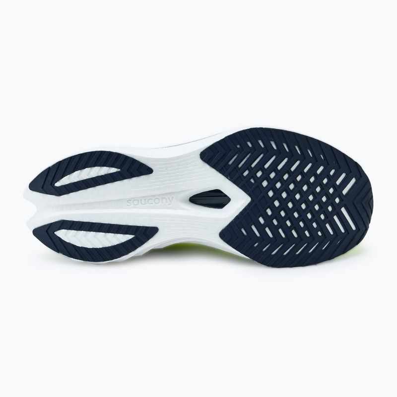 Scarpe da corsa da uomo Saucony Endorphin Speed 4 citron/navy 4
