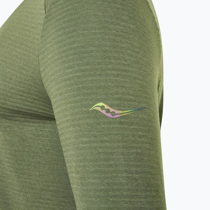 Felpa da corsa Saucony Triumph 3D 1/2 Zip Uomo bough heather 6