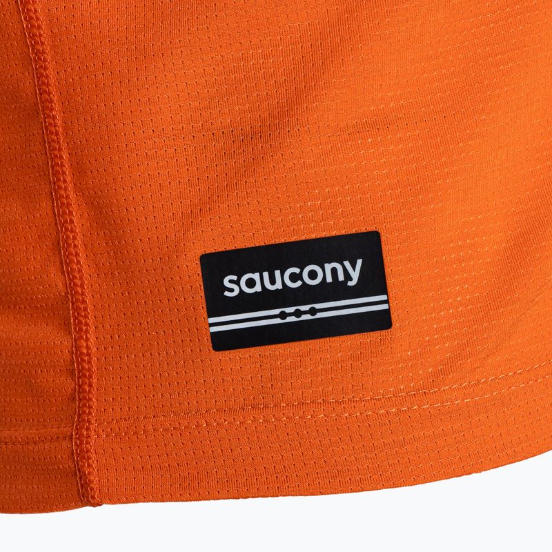 Saucony Stopwatch Uomo, manica lunga da corsa in erica, speziato 3