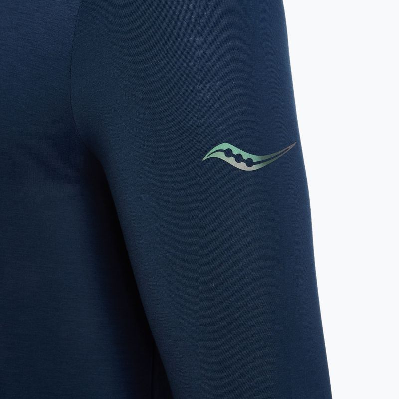 Saucony Triumph navy a maniche lunghe da corsa per uomo 3