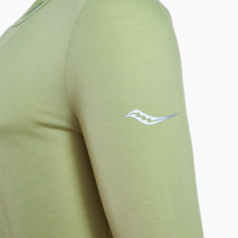 Saucony Triumph salvia da uomo a maniche lunghe per la corsa 4