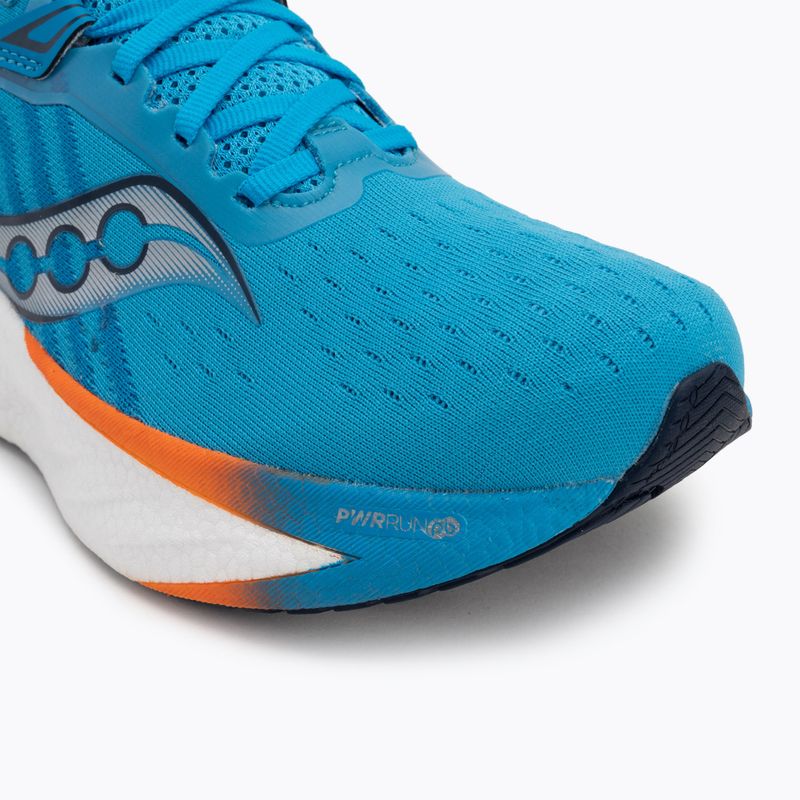 Scarpe da corsa da uomo Saucony Triumph 22 viziblue/pepper 7