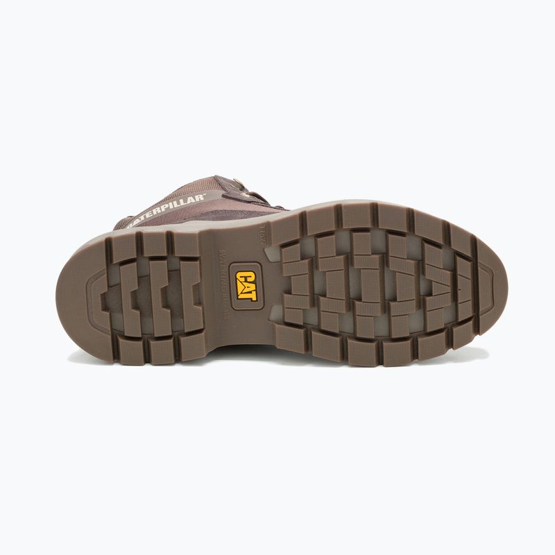 Uomo CATerpillar Colorado Sneaker caffè in grani / pioggia tamburo scarpe 12