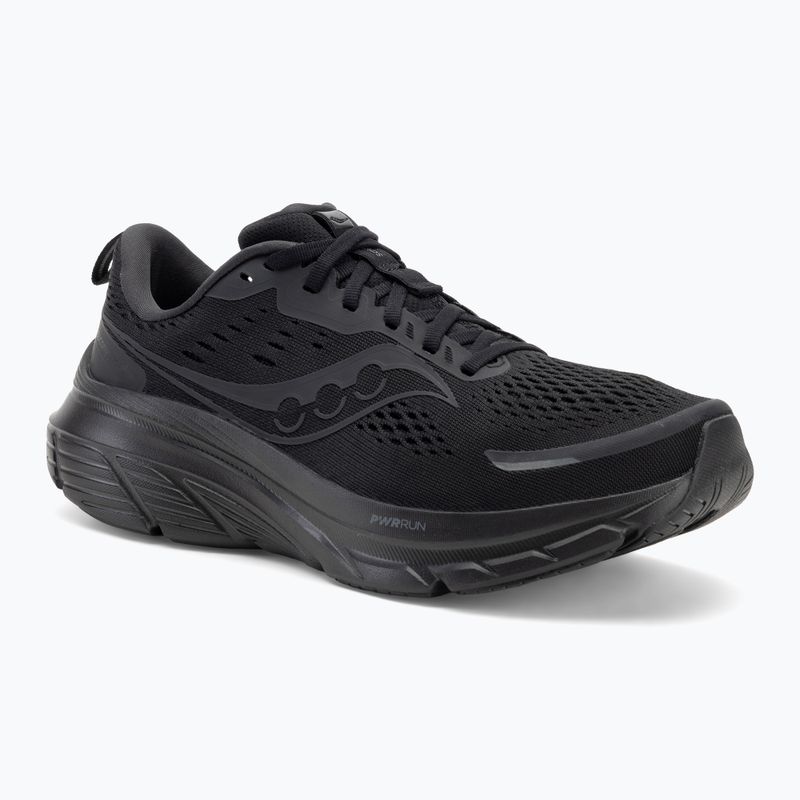 Scarpe da corsa Saucony Guide 18 triple nere da uomo