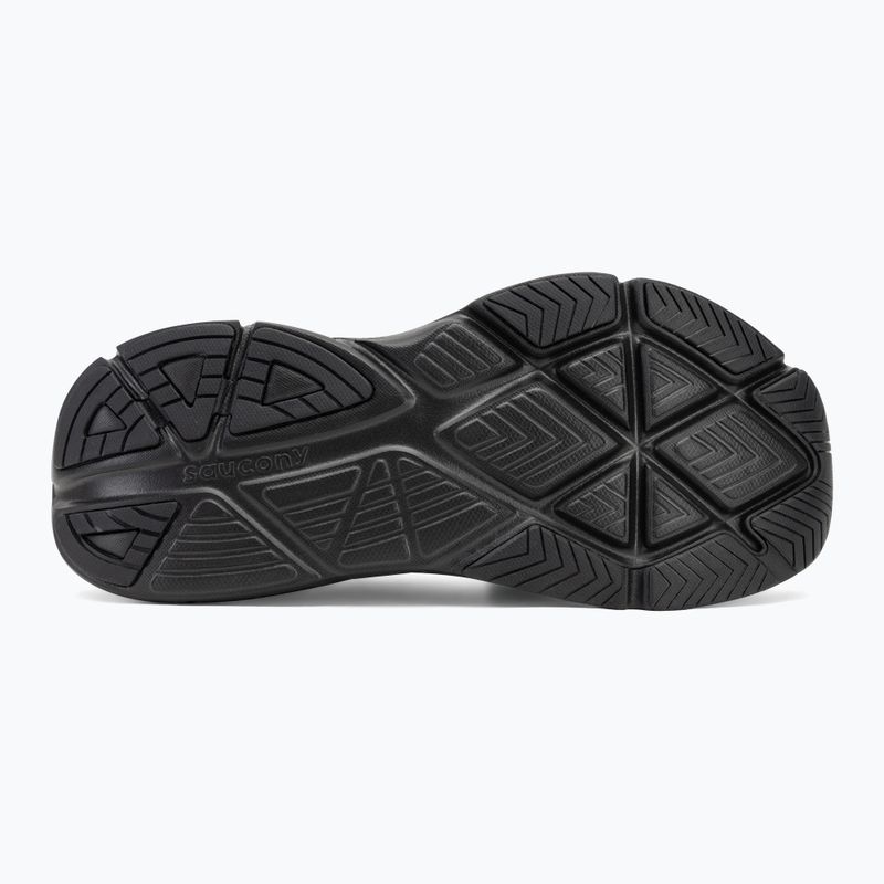 Scarpe da corsa Saucony Guide 18 triple nere da uomo 4