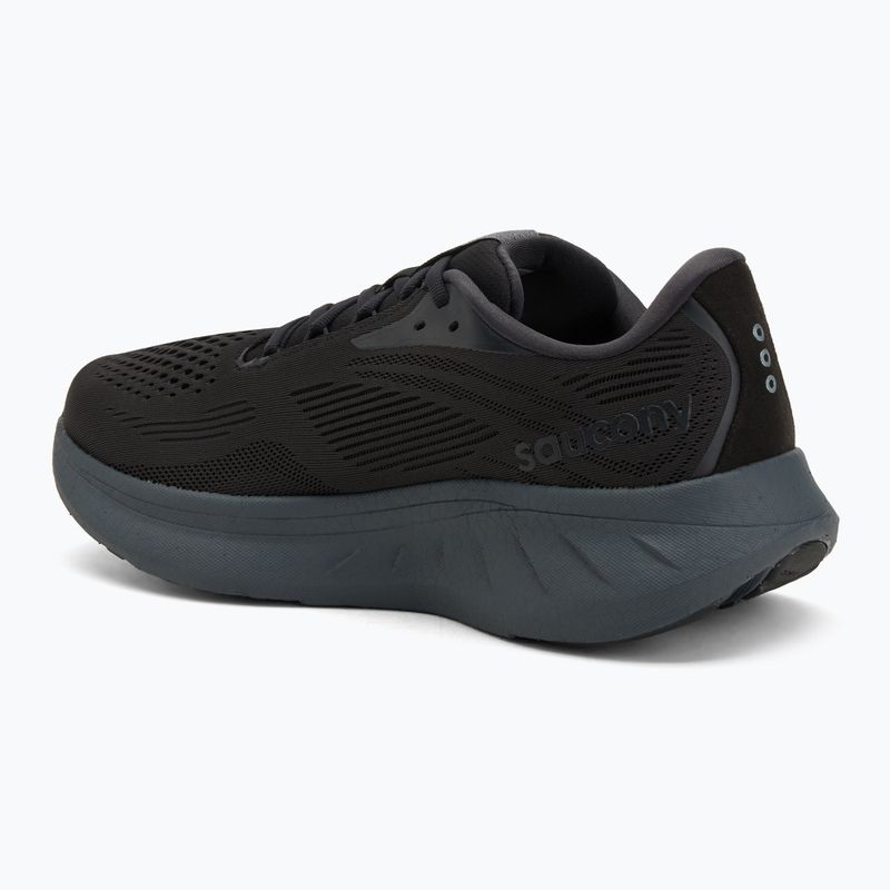 Scarpe da corsa da uomo Saucony Ride 18 nero/ombra 3