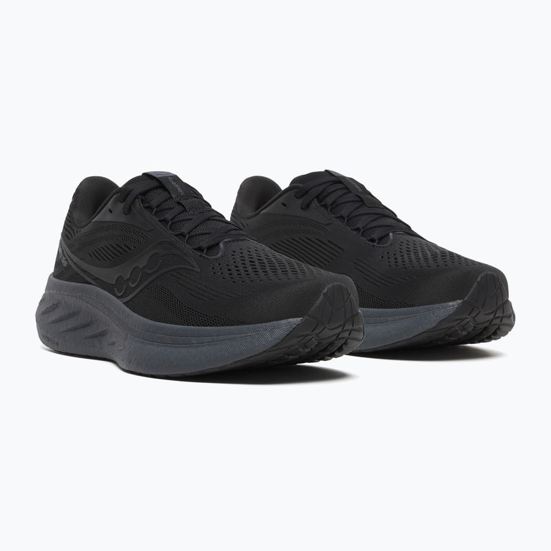 Scarpe da corsa da uomo Saucony Ride 18 nero/ombra 3