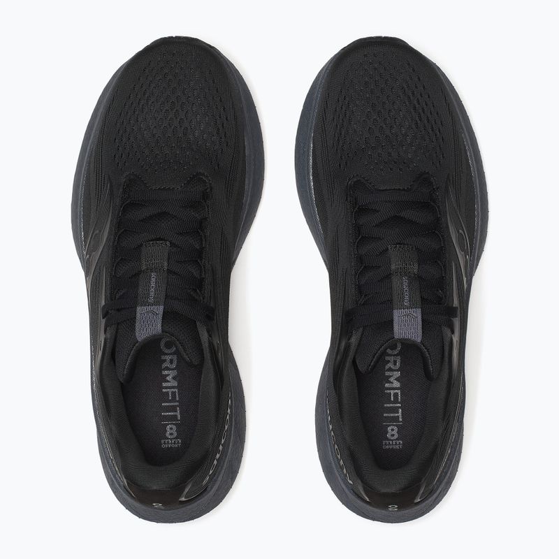 Scarpe da corsa da uomo Saucony Ride 18 nero/ombra 5