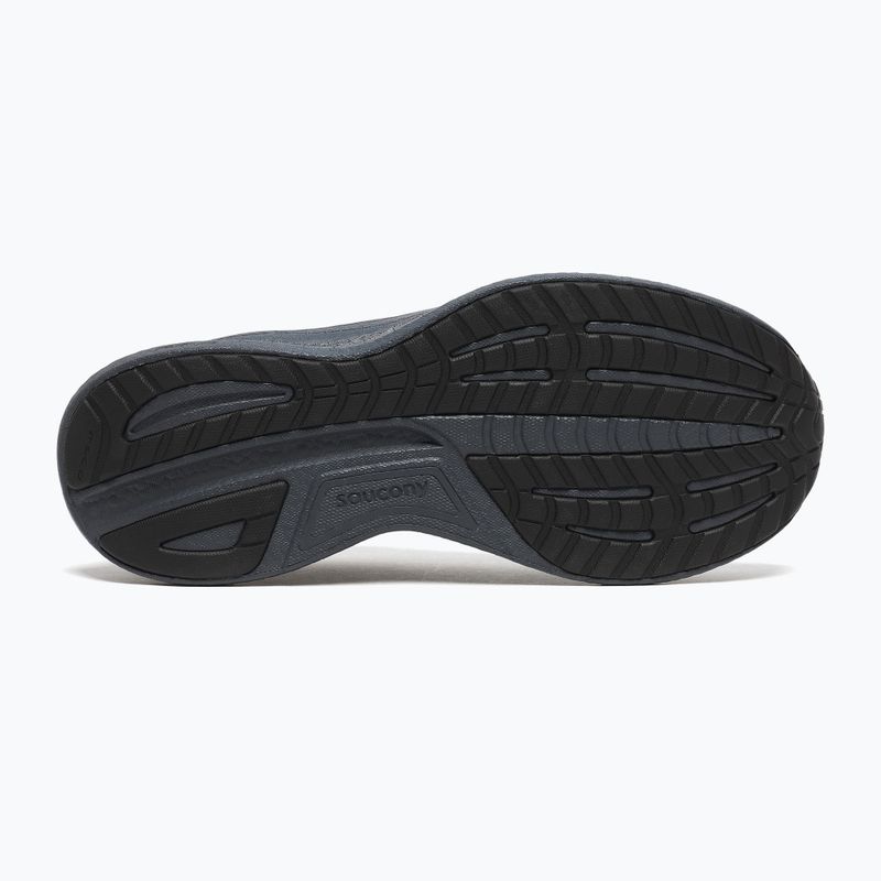Scarpe da corsa da uomo Saucony Ride 18 nero/ombra 6
