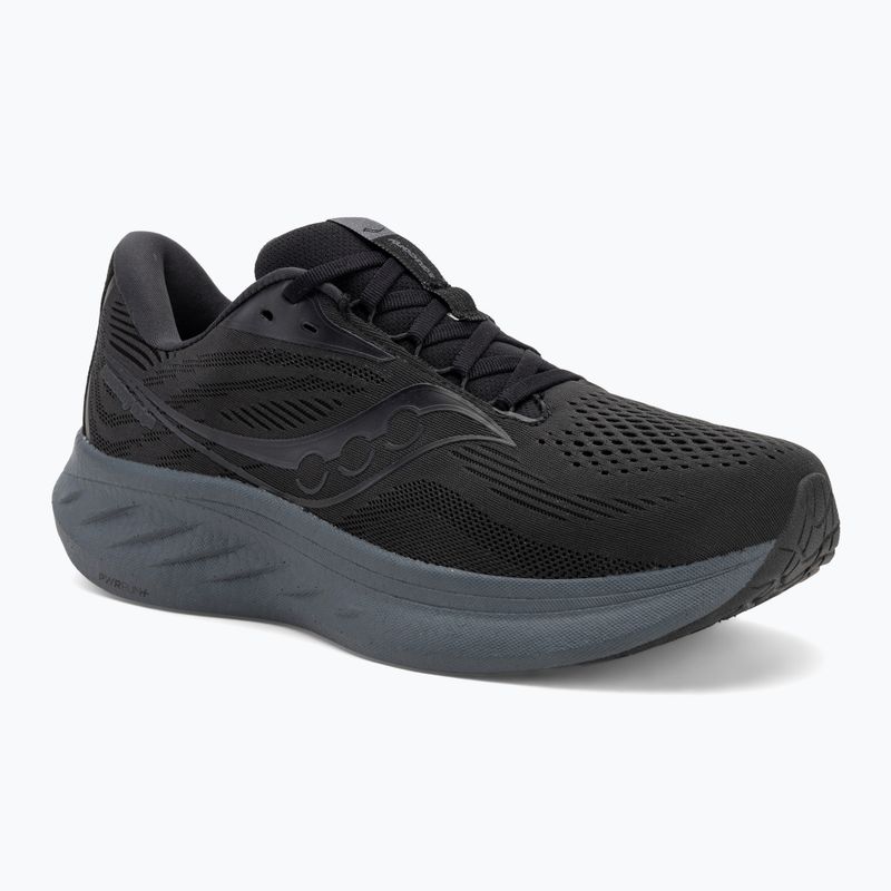 Scarpe da corsa da uomo Saucony Ride 18 nero / shadow
