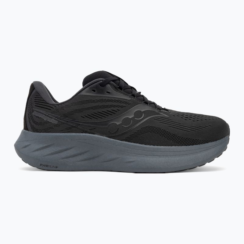 Scarpe da corsa da uomo Saucony Ride 18 nero / shadow 2