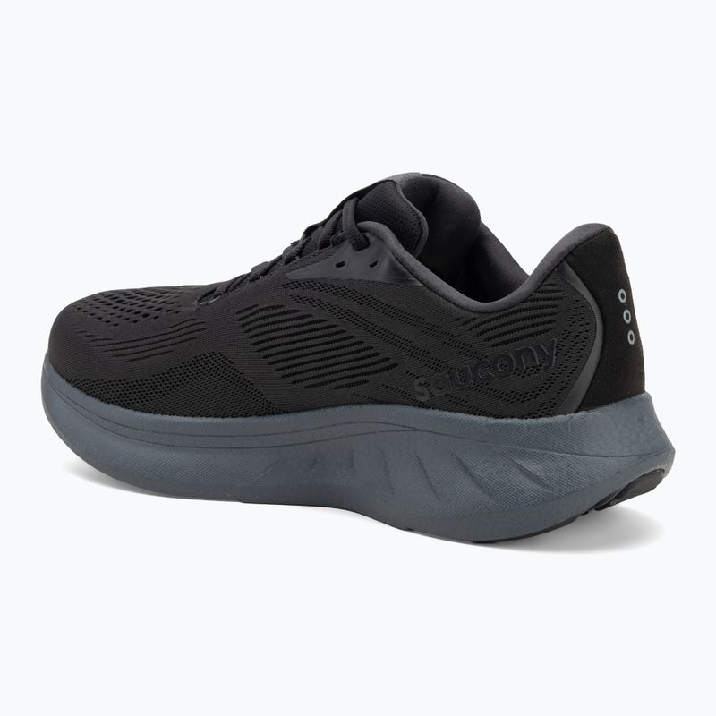 Scarpe da corsa da uomo Saucony Ride 18 nero / shadow 3