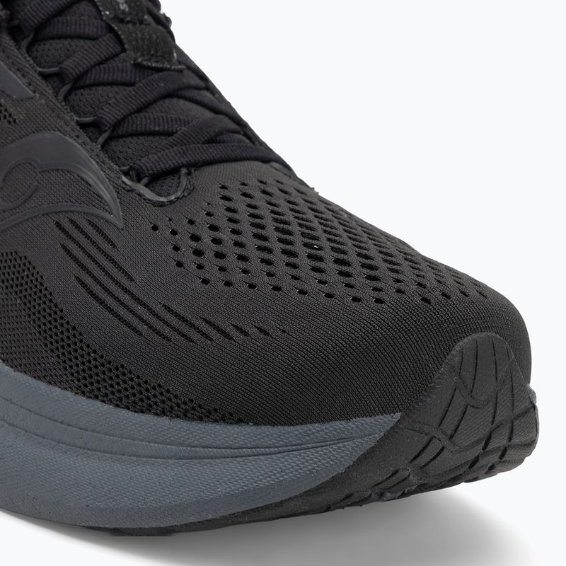 Scarpe da corsa da uomo Saucony Ride 18 nero / shadow 7