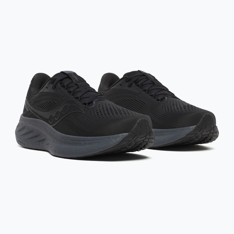 Scarpe da corsa da uomo Saucony Ride 18 nero / shadow 12