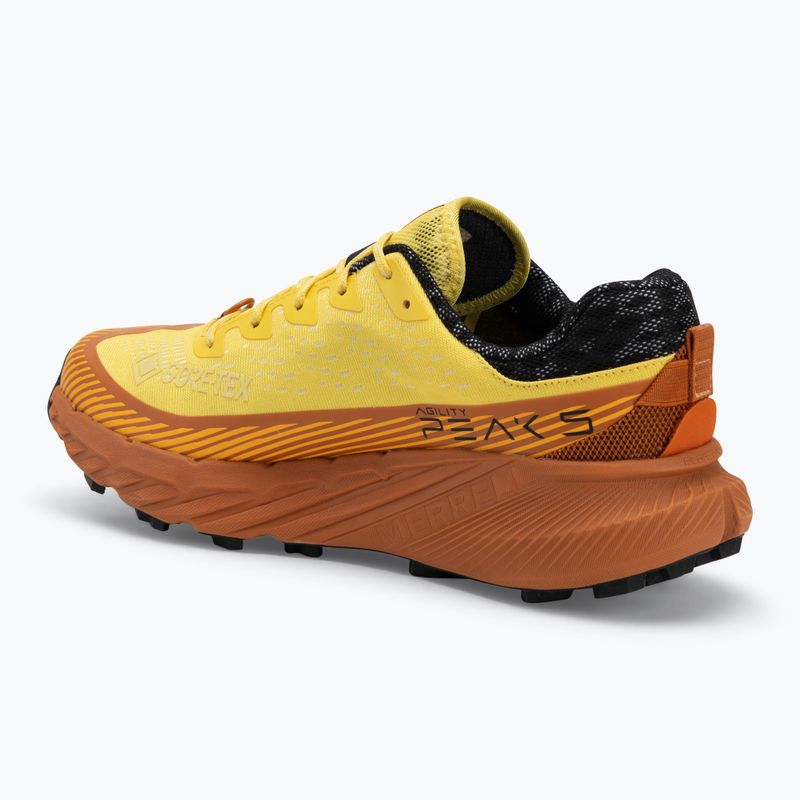 Scarpe da corsa Merrell Agility Peak 5 GTX daffodil da uomo 3