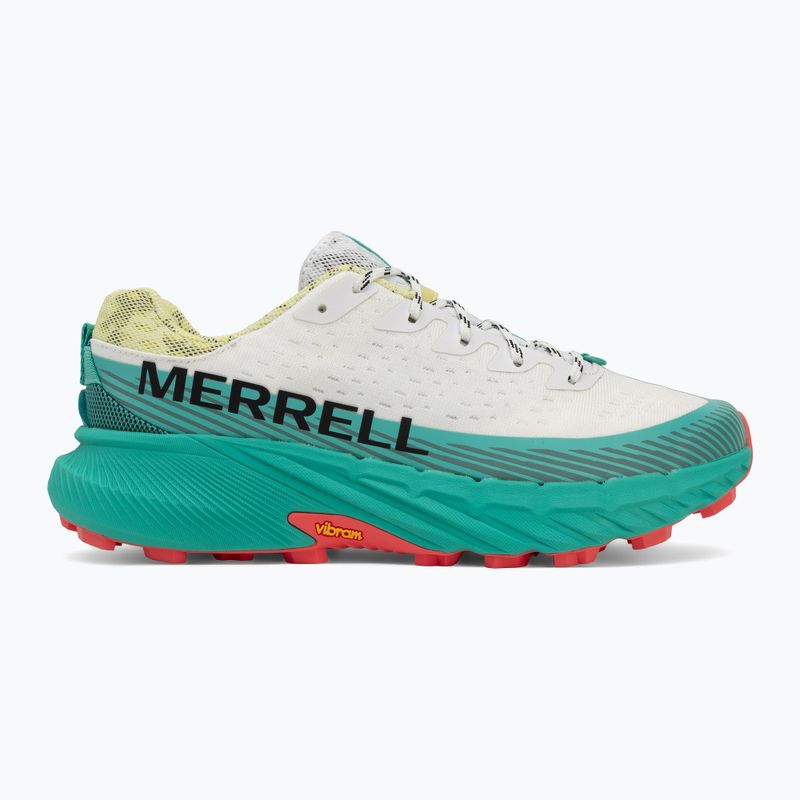 Scarpe da corsa Merrell Agility Peak 5 bianco/turchese da uomo 2