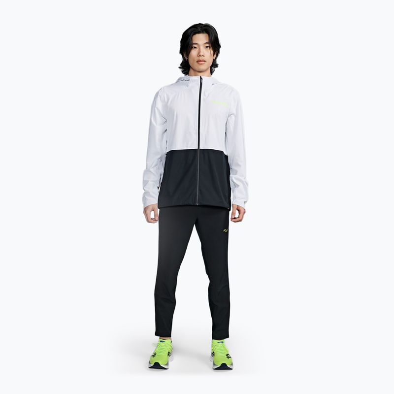 Giacca da corsa da uomo Saucony Elite Runshield black/white 2