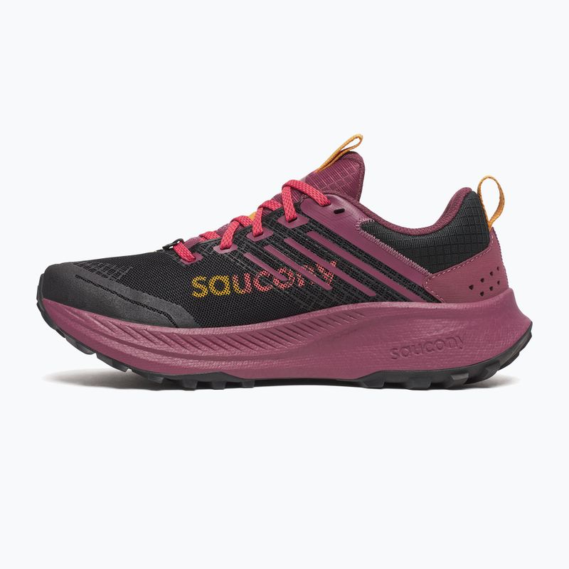 Scarpe da corsa da donna Saucony Ride Trail 2 nero/terra 9