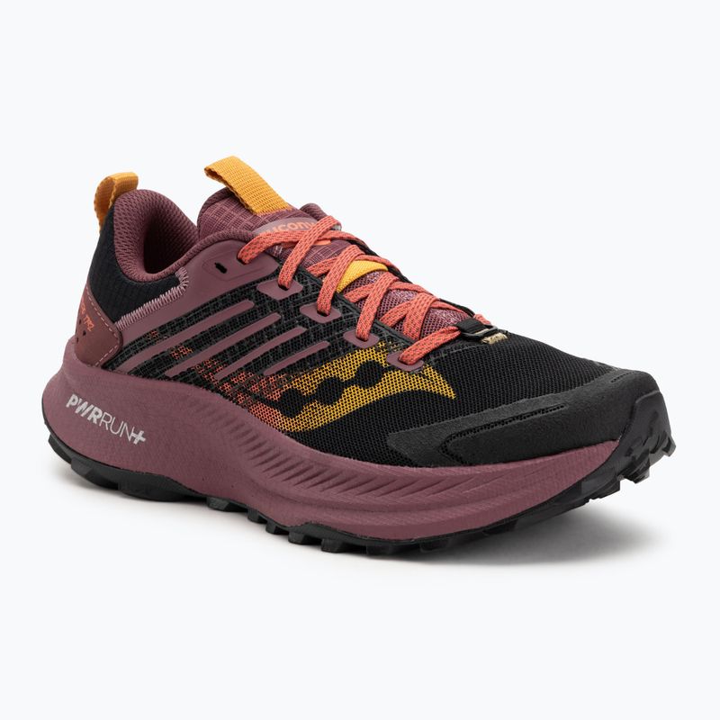 Scarpe da corsa da donna Saucony Ride Trail 2 nero/terra