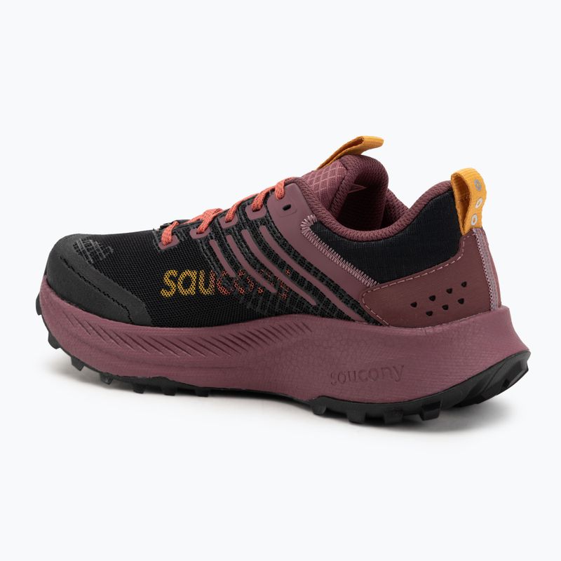 Scarpe da corsa da donna Saucony Ride Trail 2 nero/terra 3